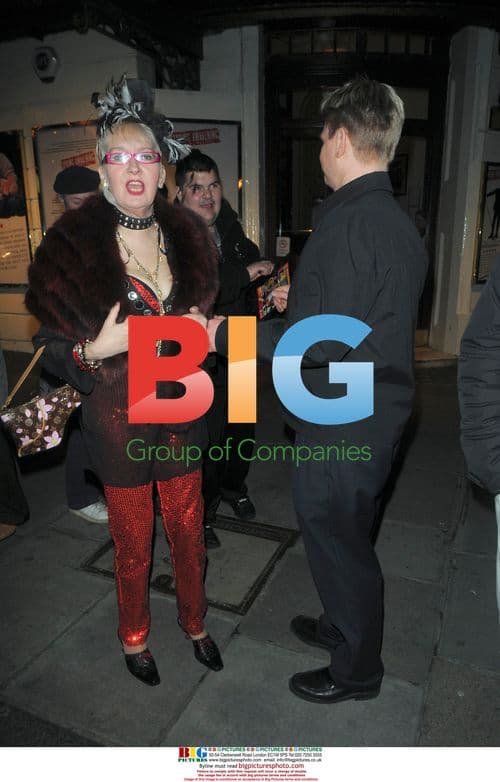 Su Pollard at Spring Awakening press night