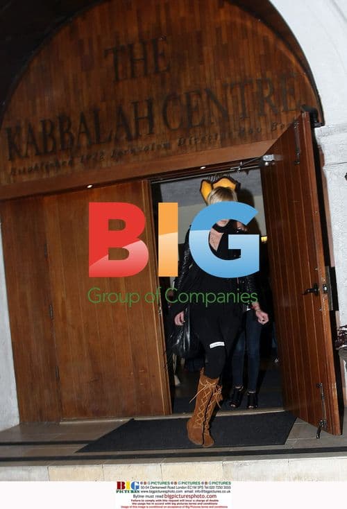 Kimberly Stewart visits Kabbalah in Hollywood