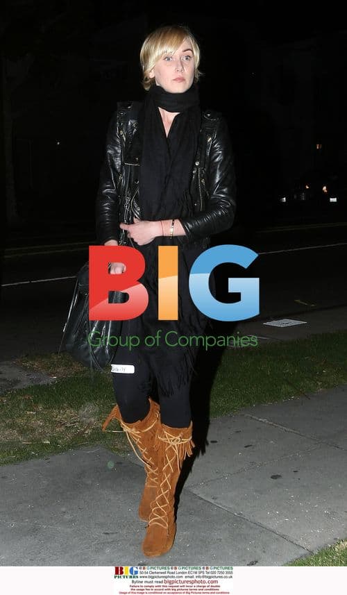 Kimberly Stewart visits Kabbalah in Hollywood