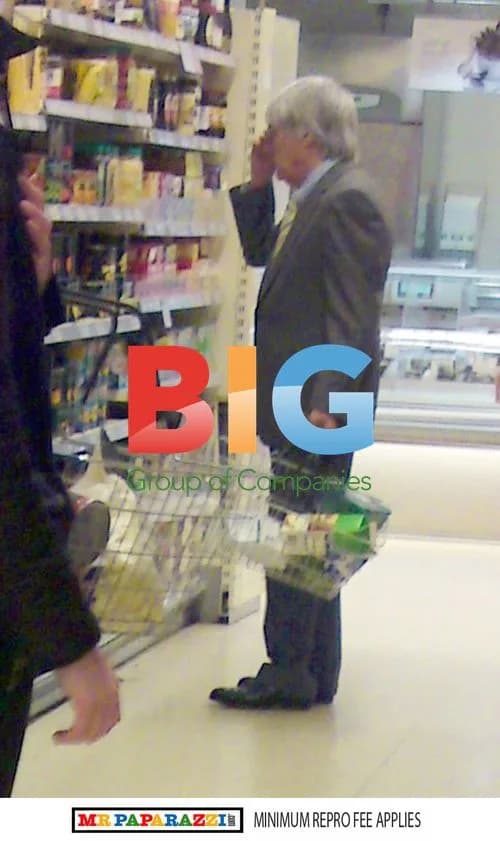 Bernie Ecclestone Spotted Shopping at Waitrose