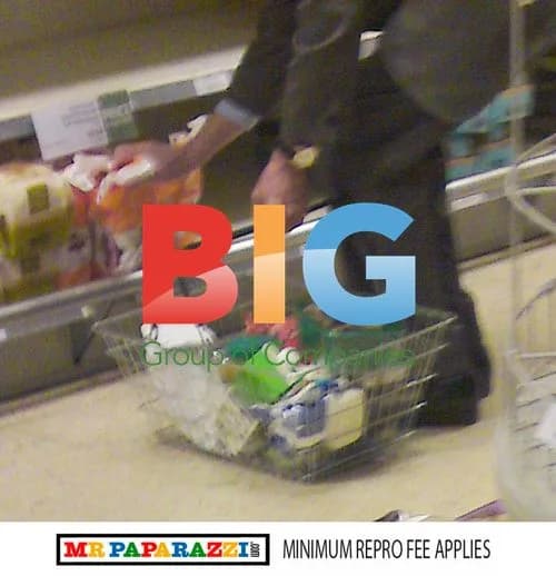 Bernie Ecclestone Shops at Waitrose