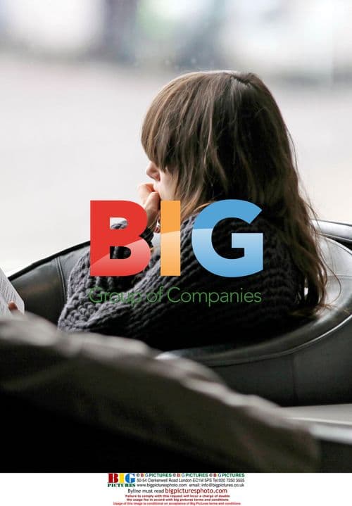 Keira Knightley Relaxes at Calgary Airport