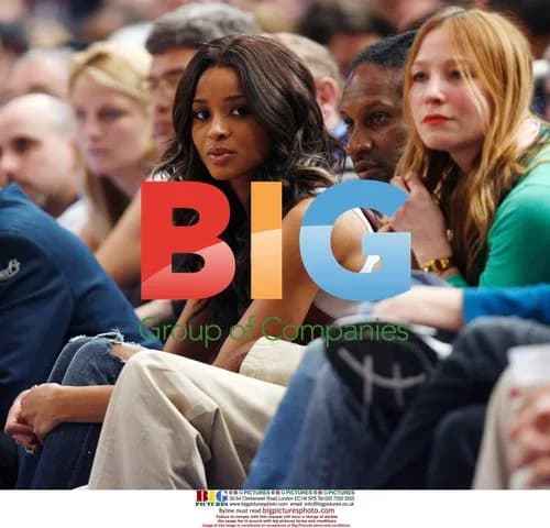 Ciara Watches Knicks Game at MSG