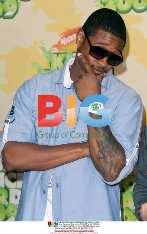 Singer USHER at Nickelodeon Kids' Choice Awards