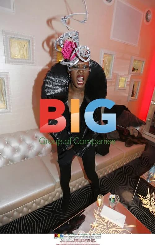 Grace Jones checks out Sweden during tour