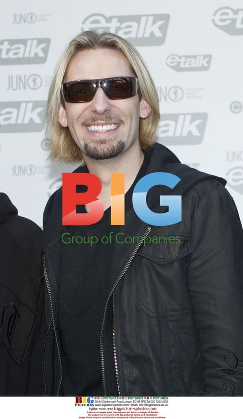 Nickelback's Chad Kroeger at 2009 JUNO Awards
