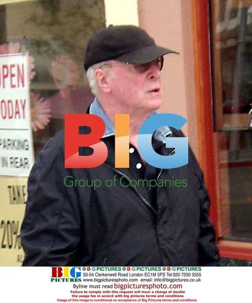 Michael Caine seen walking in Beverly Hills