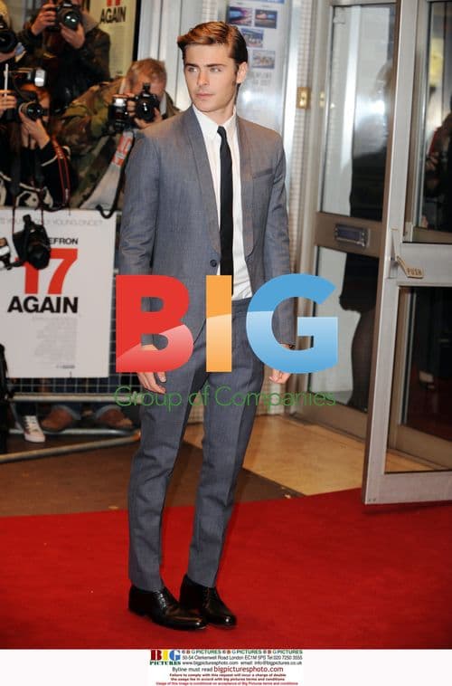 Zac Efron at 17 Again London Premiere