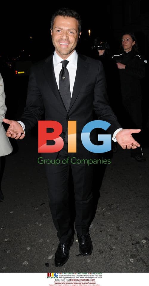 Jade Jagger and Fabrizio Politi leave Cipriani's