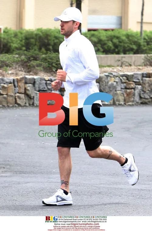 Jessica Biel and Justin Timberlake jogging in NYC