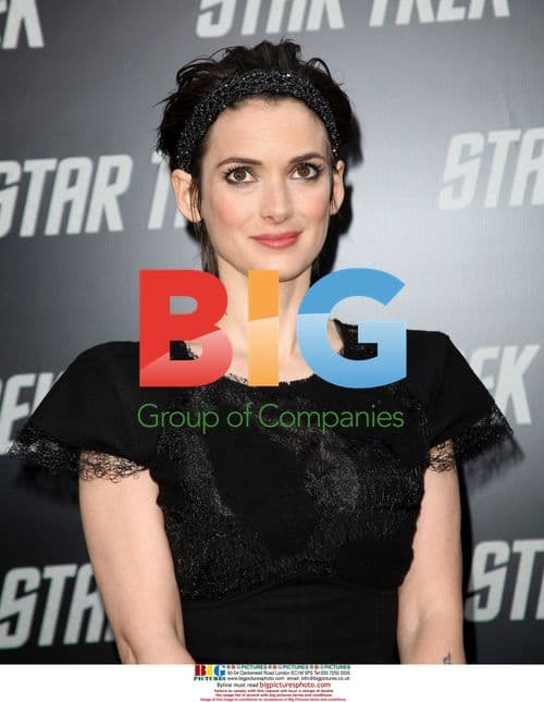 WINONA RYDER at 'Star Trek' Premiere