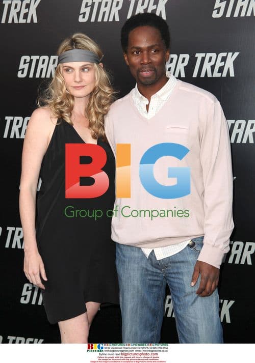 Harold Perrineau & Wife Brittany at 'Star Trek' Premiere
