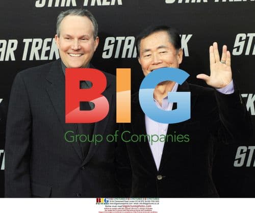 George Takei and Brad Altman at "Star Trek" Premiere