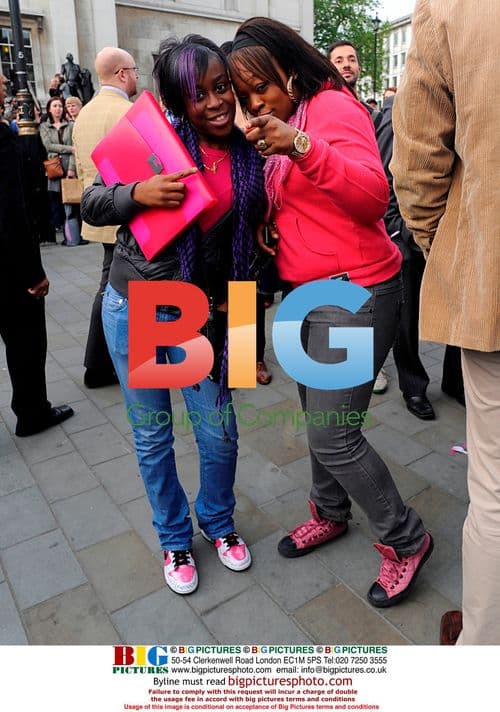 T-Mobile Karaoke Event in Trafalgar Square