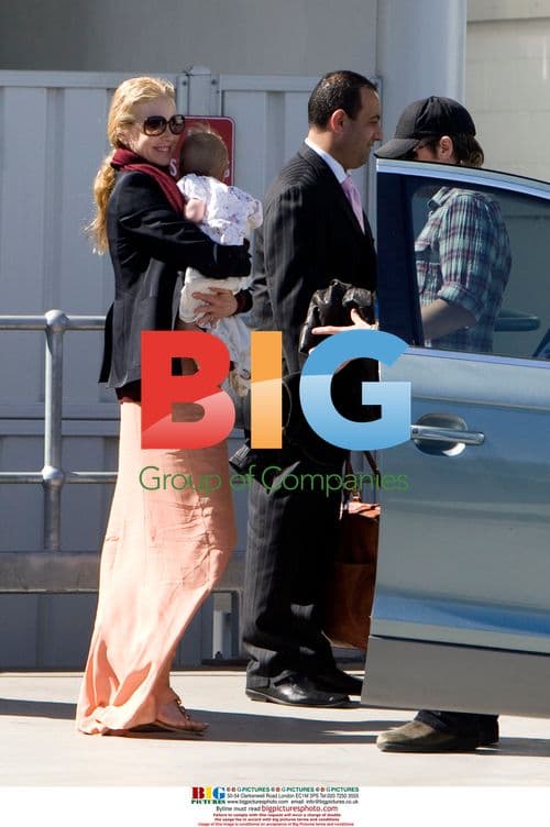 Nicole Kidman and family at airport