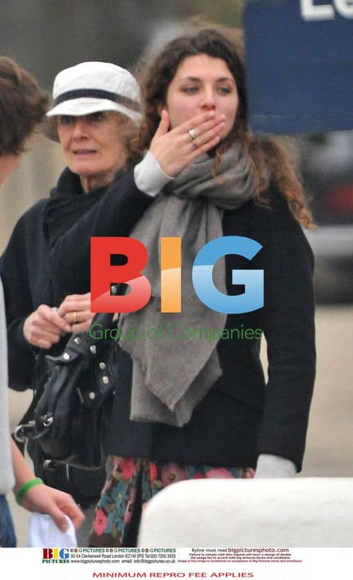 Liam Neeson with sons on Easter holiday