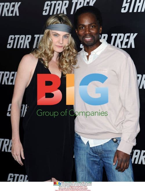Harold & Brittany Perrineau at Star Trek Premiere