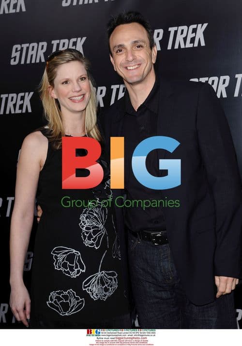 Hank Azaria and Kate Wright at 'Star Trek' Premiere