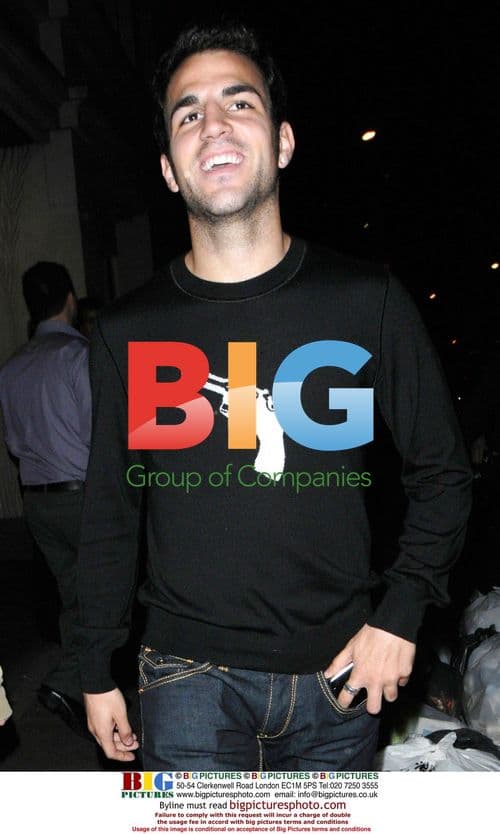 Cesc Fabregas and Tomas Rosicky at Nobu Berkley