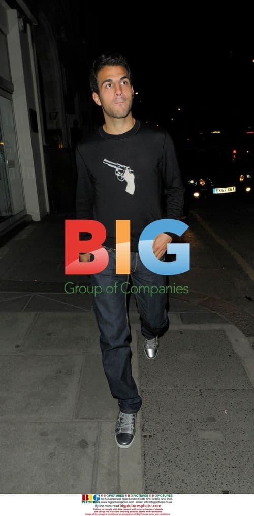 Arsenal Players Night Out at Nobu Berkley