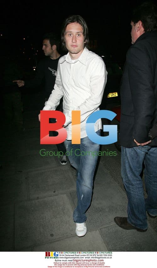 Arsenal's Fabregas and Rosicky Enjoy London Outing