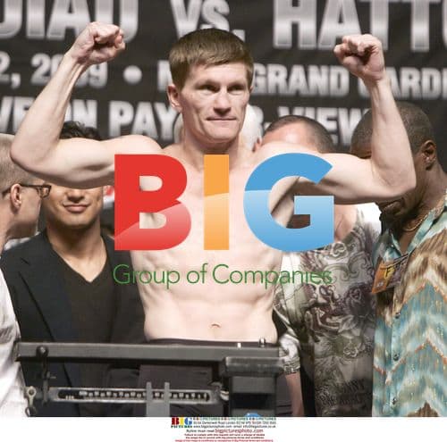 Ricky Hatton Weigh-In for Pacquiao Fight