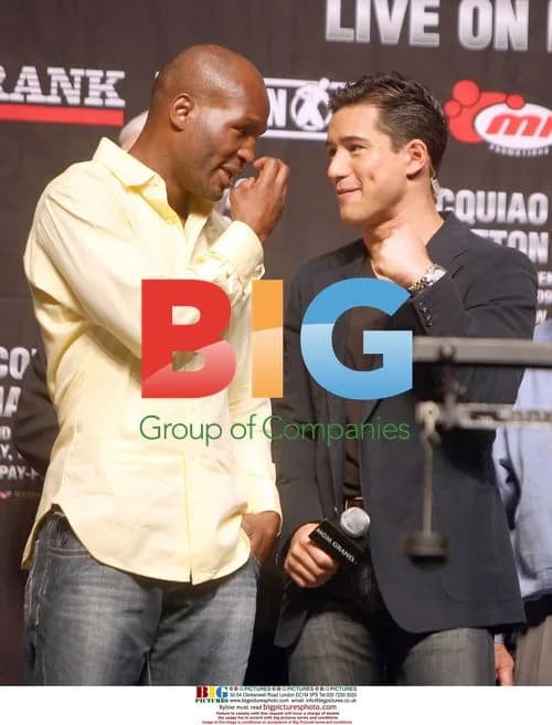 Bernard Hopkins and Mario Lopez discuss Hatton vs Pacquiao