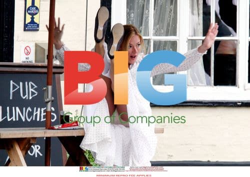 Cat Deeley and Gary Lineker Film Walkers Ad