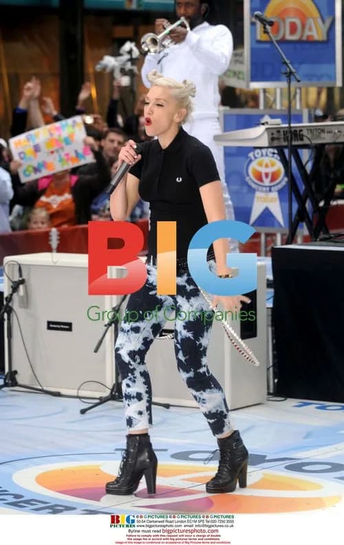 Gwen Stefani Performing with No Doubt on 'Today Show'