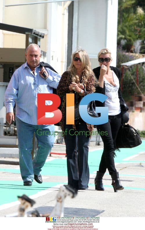 Kate Moss departs Monaco with Philip Green