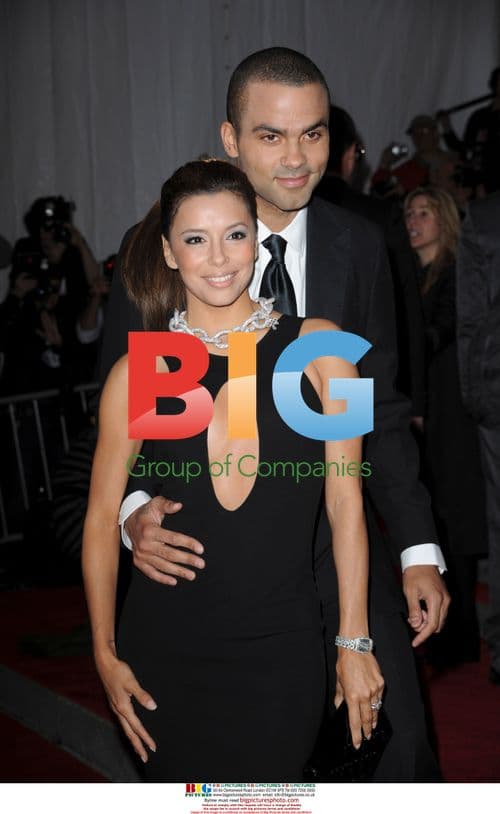 Eva Longoria Parker and Tony Parker at Met Gala