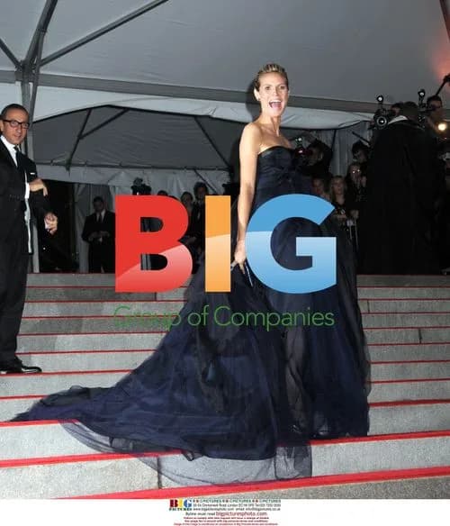 Heidi Klum at Met Gala 2009