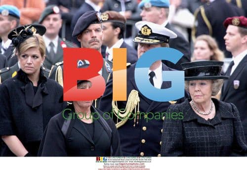 Dutch Royal Family at Memorial Service