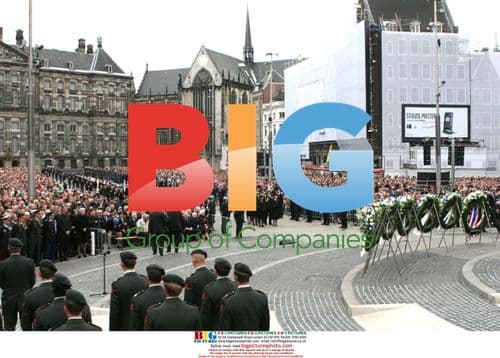 Dutch Royal Family at Memorial Service