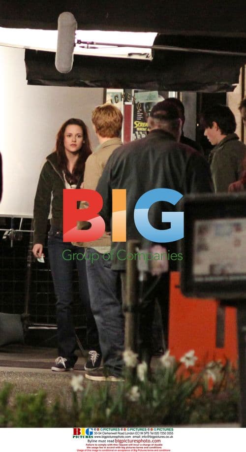 Twilight: New Moon night shoot