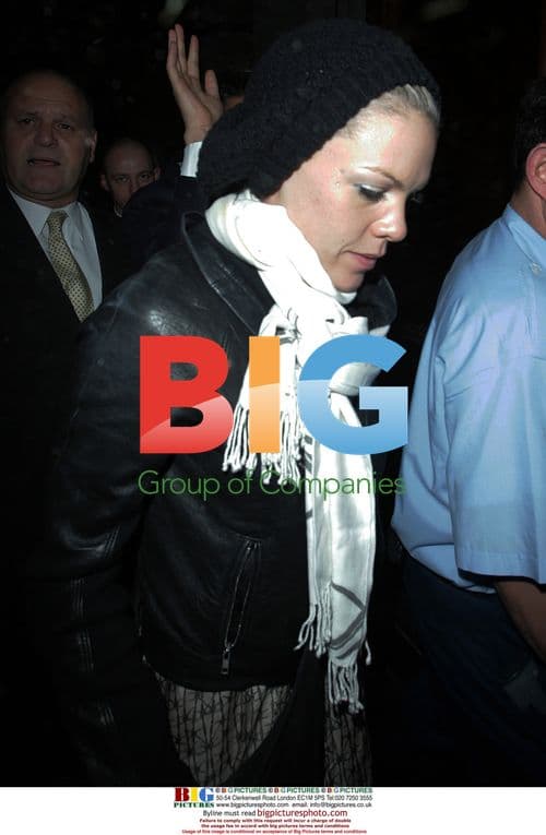 Pink returns to London hotel after O2 gig