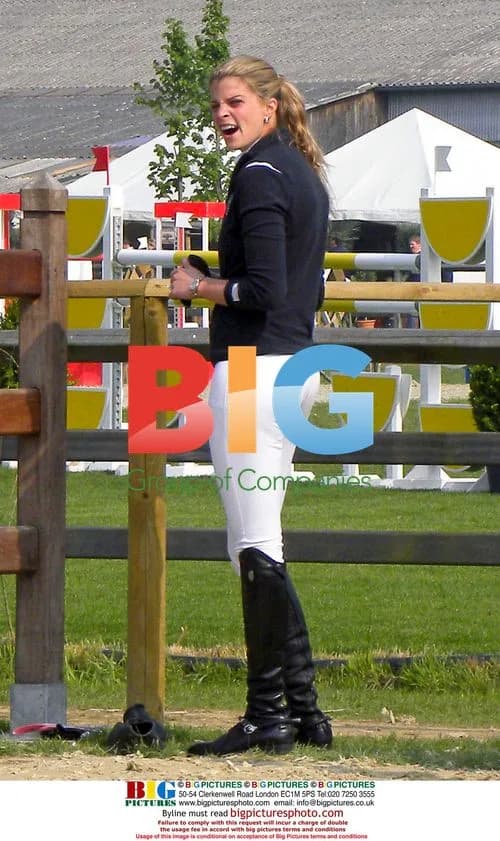 Athina Roussel Onassis at CSI championship
