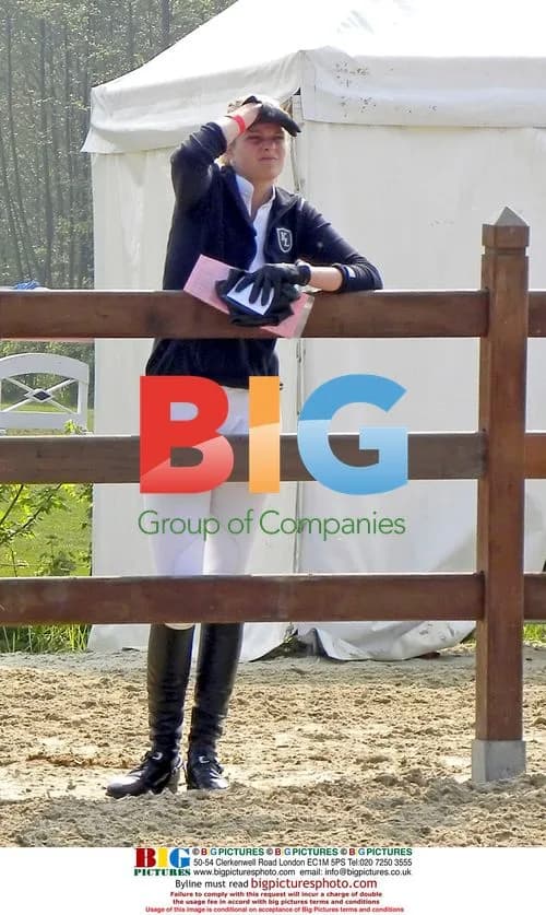 Athina Roussel Onassis at CSI Jumping
