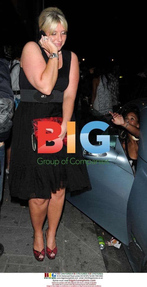 Joanne Beckham Enjoying Nightclub