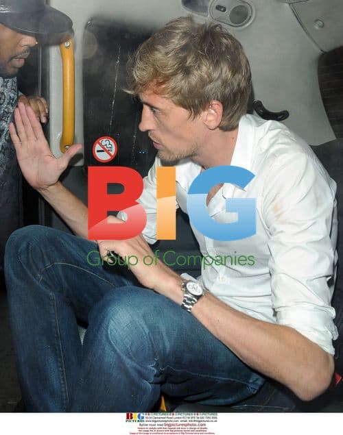 Peter Crouch at Club Vendome in London