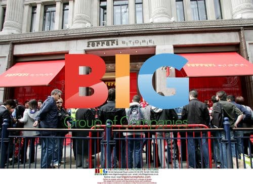 Kimi Raikkonen at Ferrari Store Opening