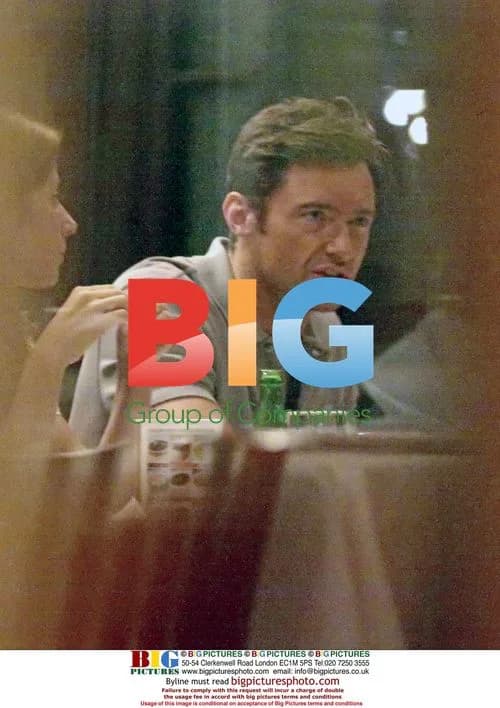 Hugh Jackman Enjoys Dinner in Rio