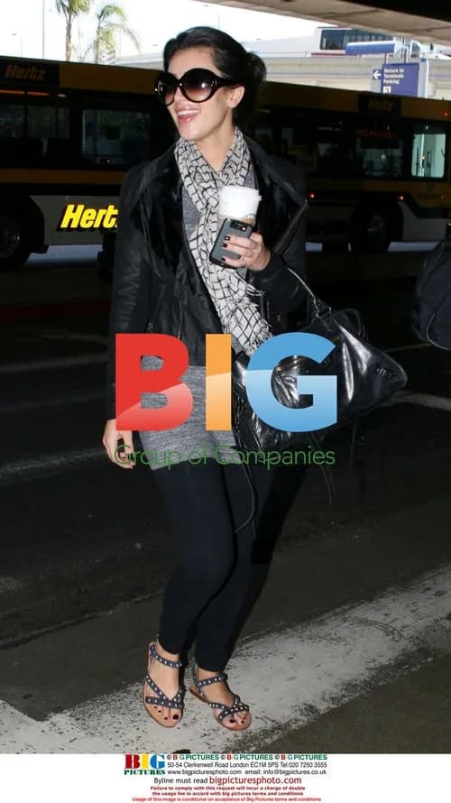 Kim Kardashian at LAX Airport