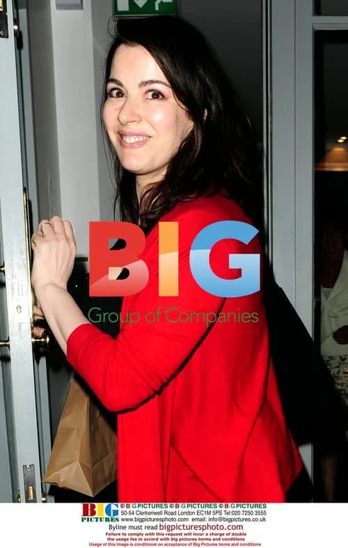Nigella Lawson Dines at Trishna Restaurant