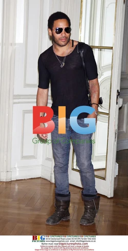 Lenny Kravitz at Madrid Hotel