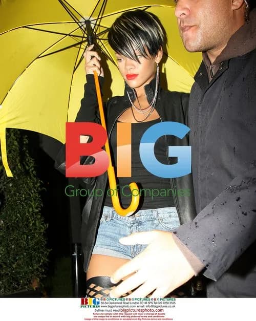 Rihanna leaves hotel in NYC