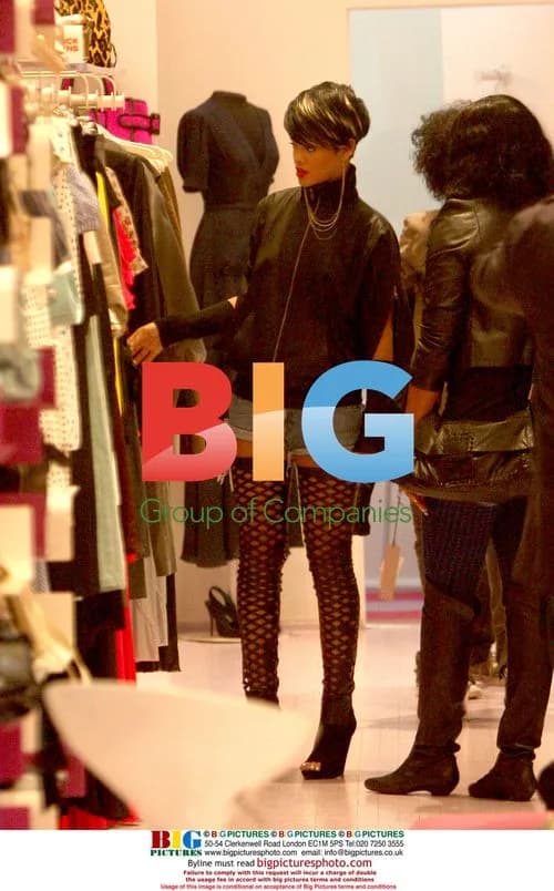 Rihanna Leaving Hotel in New York