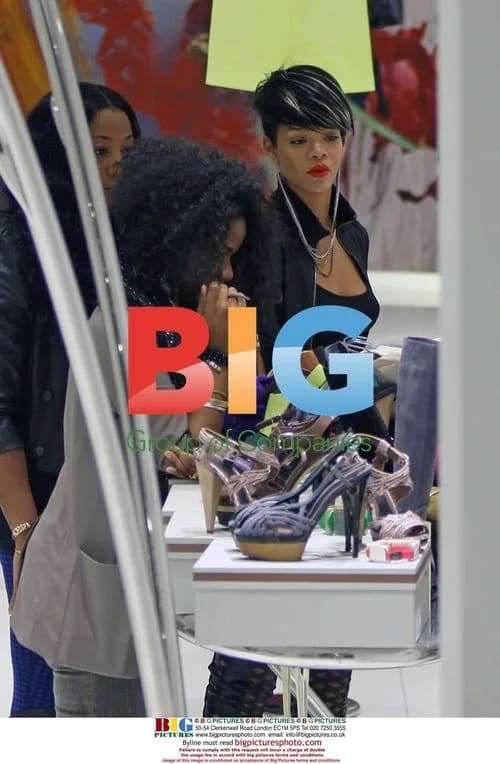 Rihanna shops at Kirna Zabete in Soho