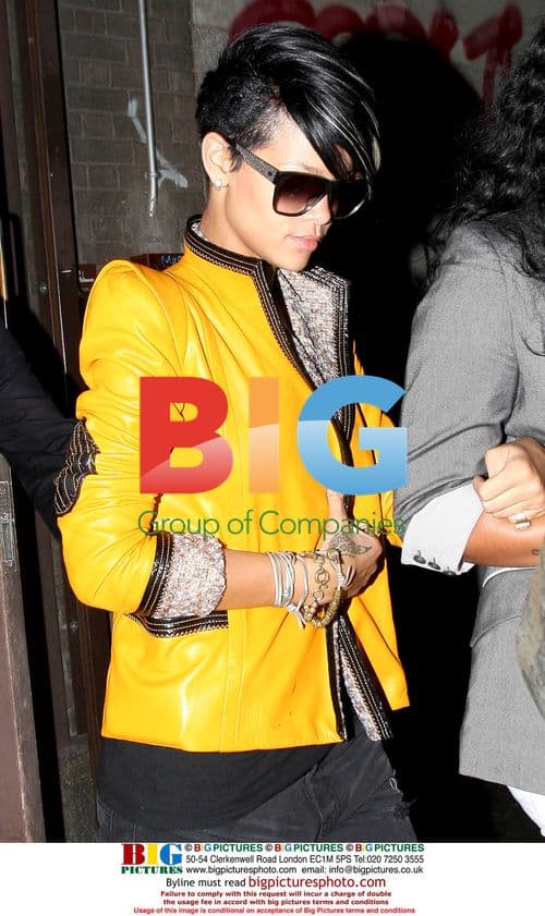 Rihanna out at Hillman's Lounge in New York