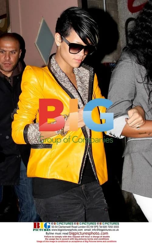Rihanna out with friends in NYC